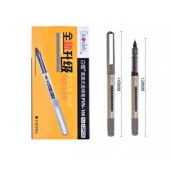 白雪 签字笔 PVN-166 直液式走珠笔 针管型 0.5mm 12支/盒 黑色